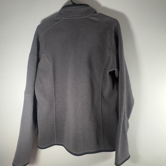 Patagonia Gray Full Zip Fleece Better Sweater Sporty Jacket Women's Large - Picture 13 of 16